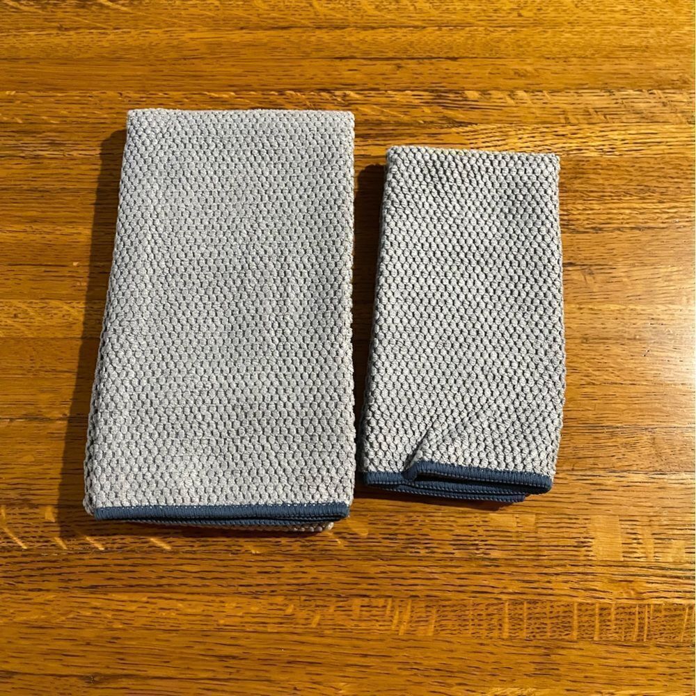 Norwex Kitchen Towel and Kitchen Cloth set of 2 NWT